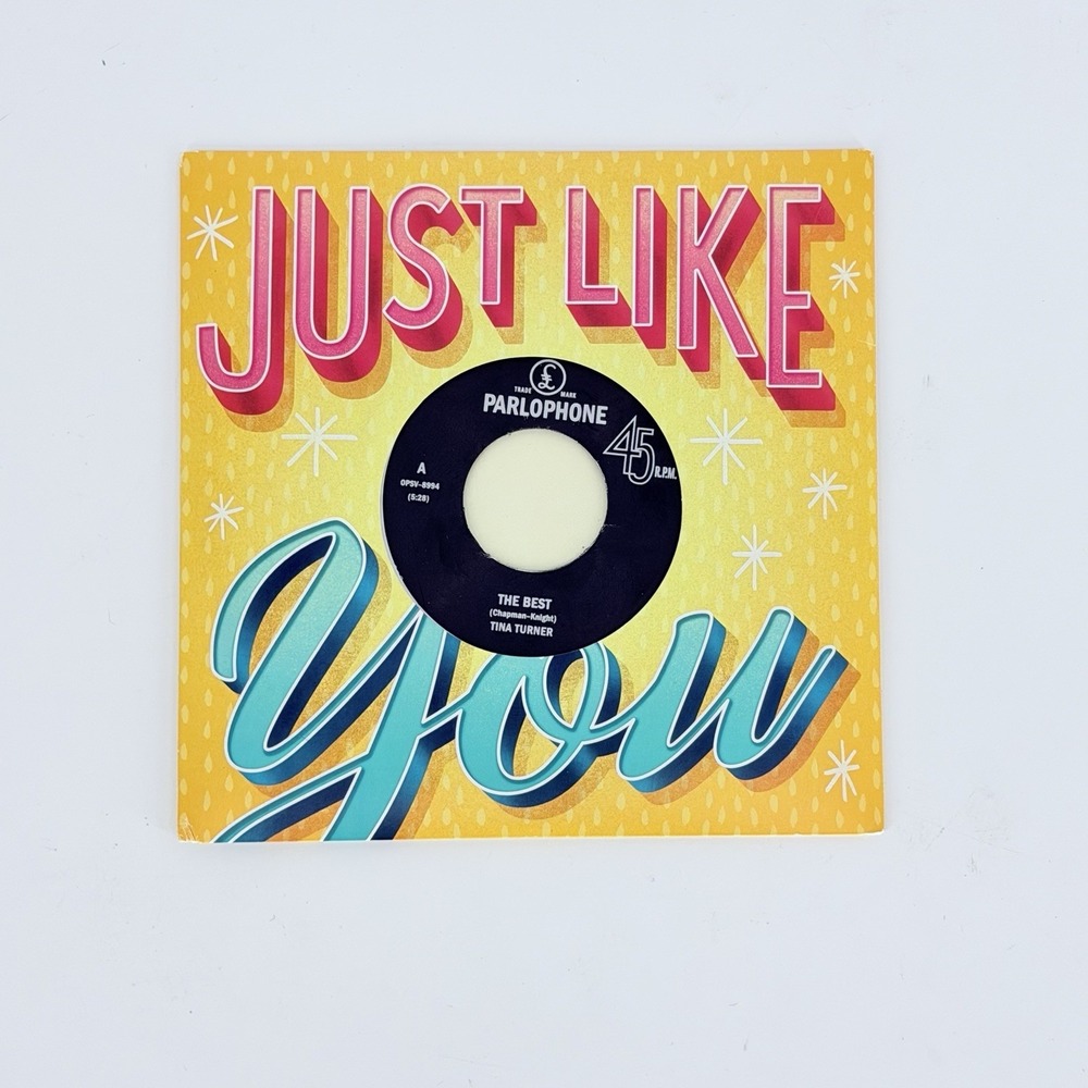 Tina Turn The Best What's Love Got To Do With It 7" Vinyl Record Hallmark Card